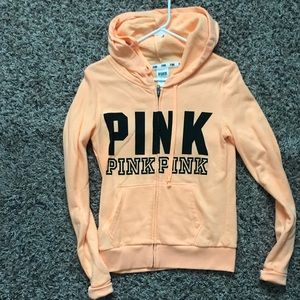 VS PINK hoodie Hardly worn!